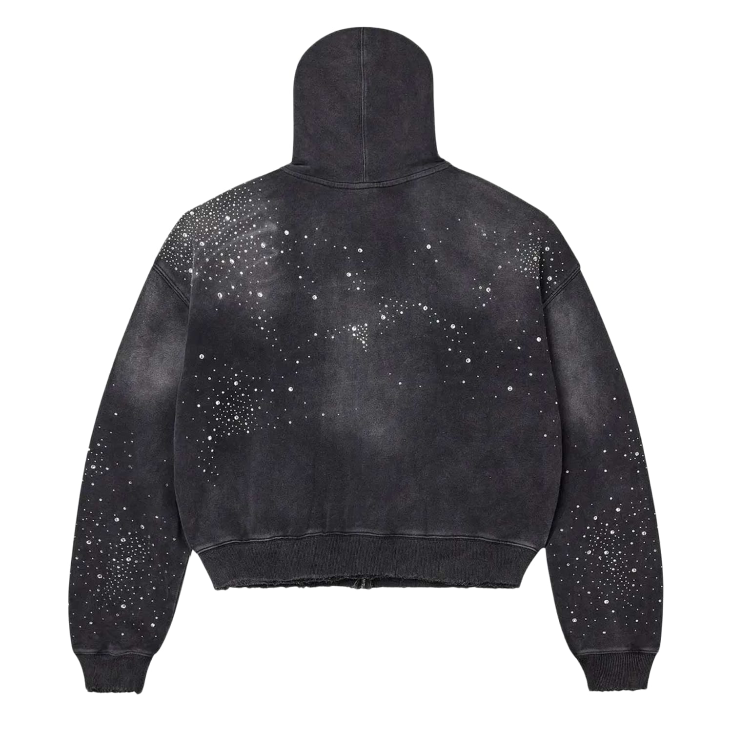Vale Forever Classico Zip Up Hoodie Black