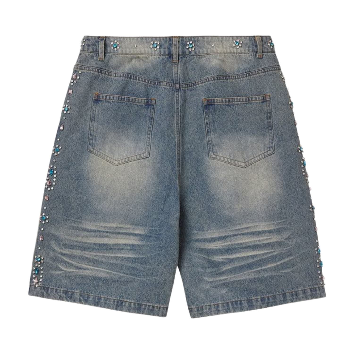 Vale Forever Candy Jorts Mid Blue