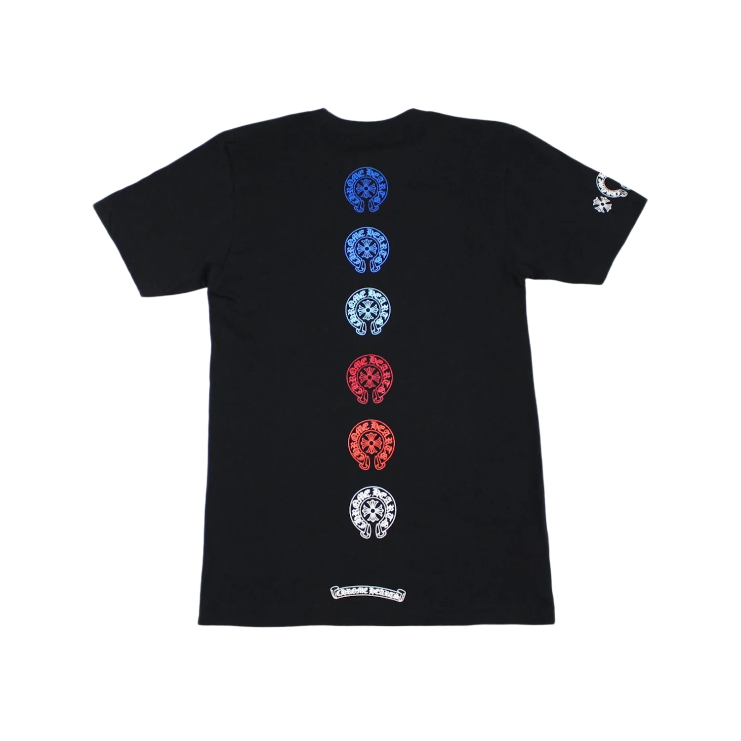 Chrome Hearts Multi Color Horse Shoe T-shirt Black