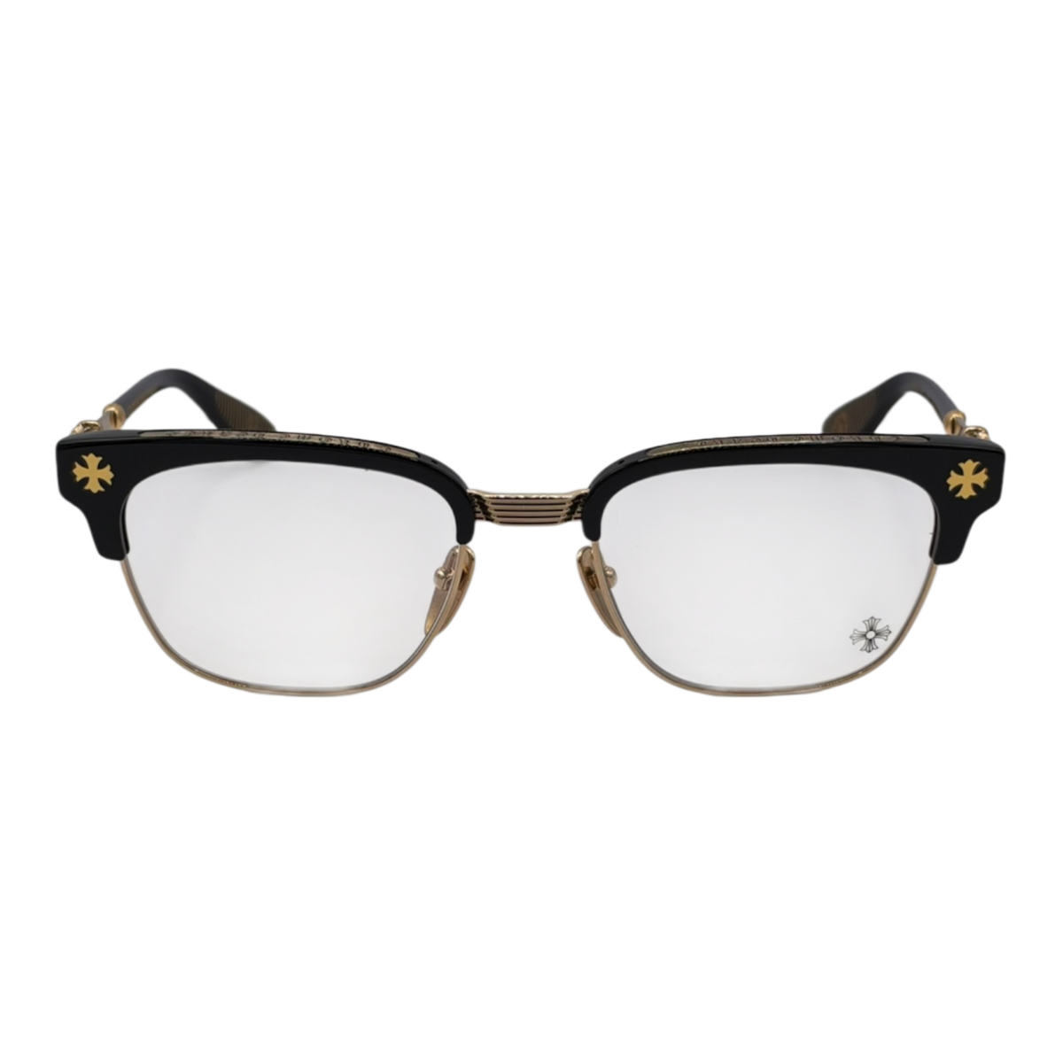 Chrome Hearts Bonennoisseur II Glasses Black/Gold