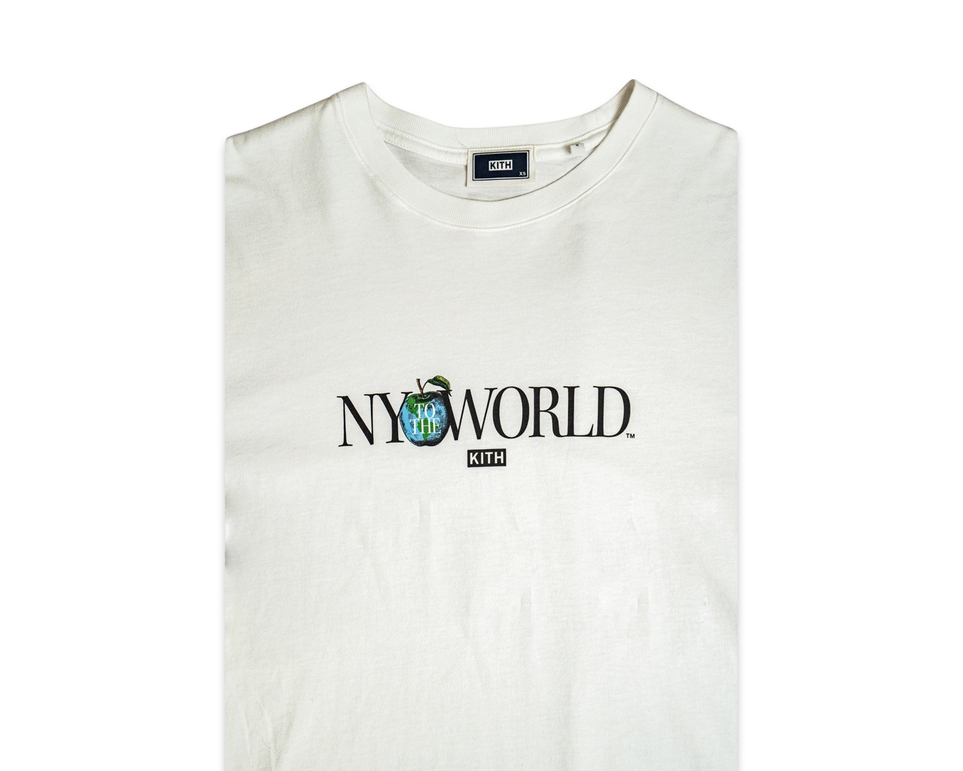 Kith NY to the World L/S T-Shirt White
