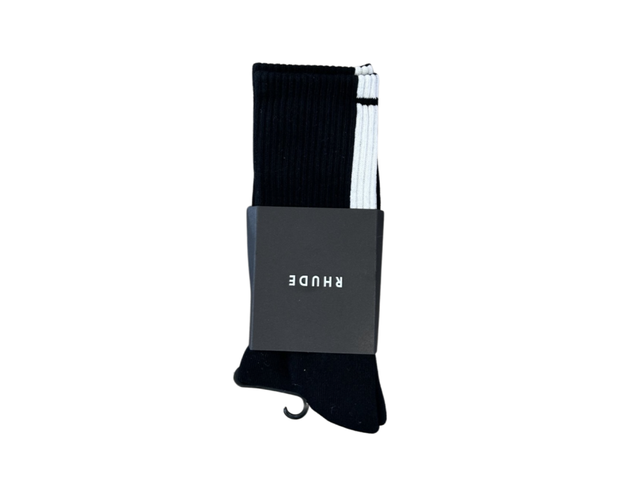 Rhude Socks White/Black