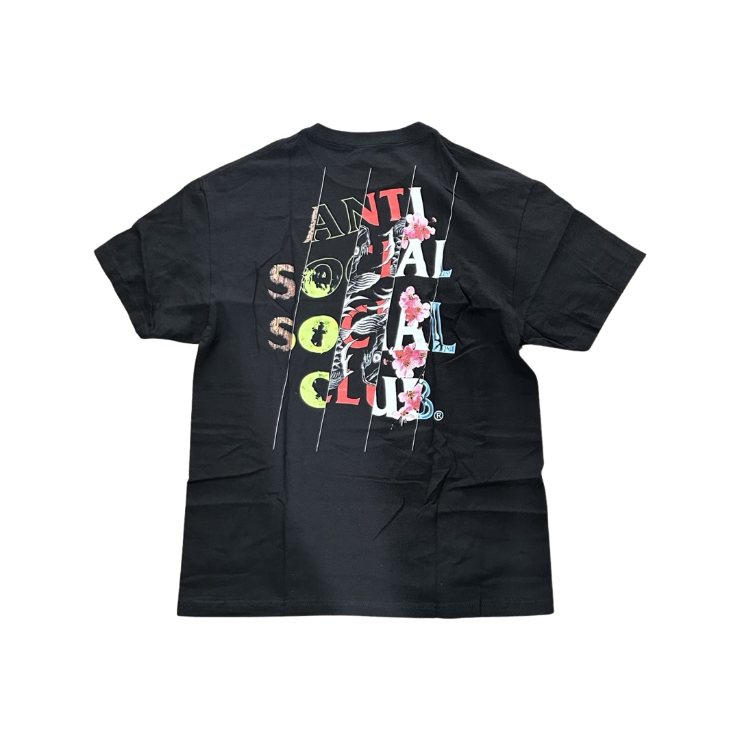 Anti Social Social Club Mixed Graphics T-shirt Black