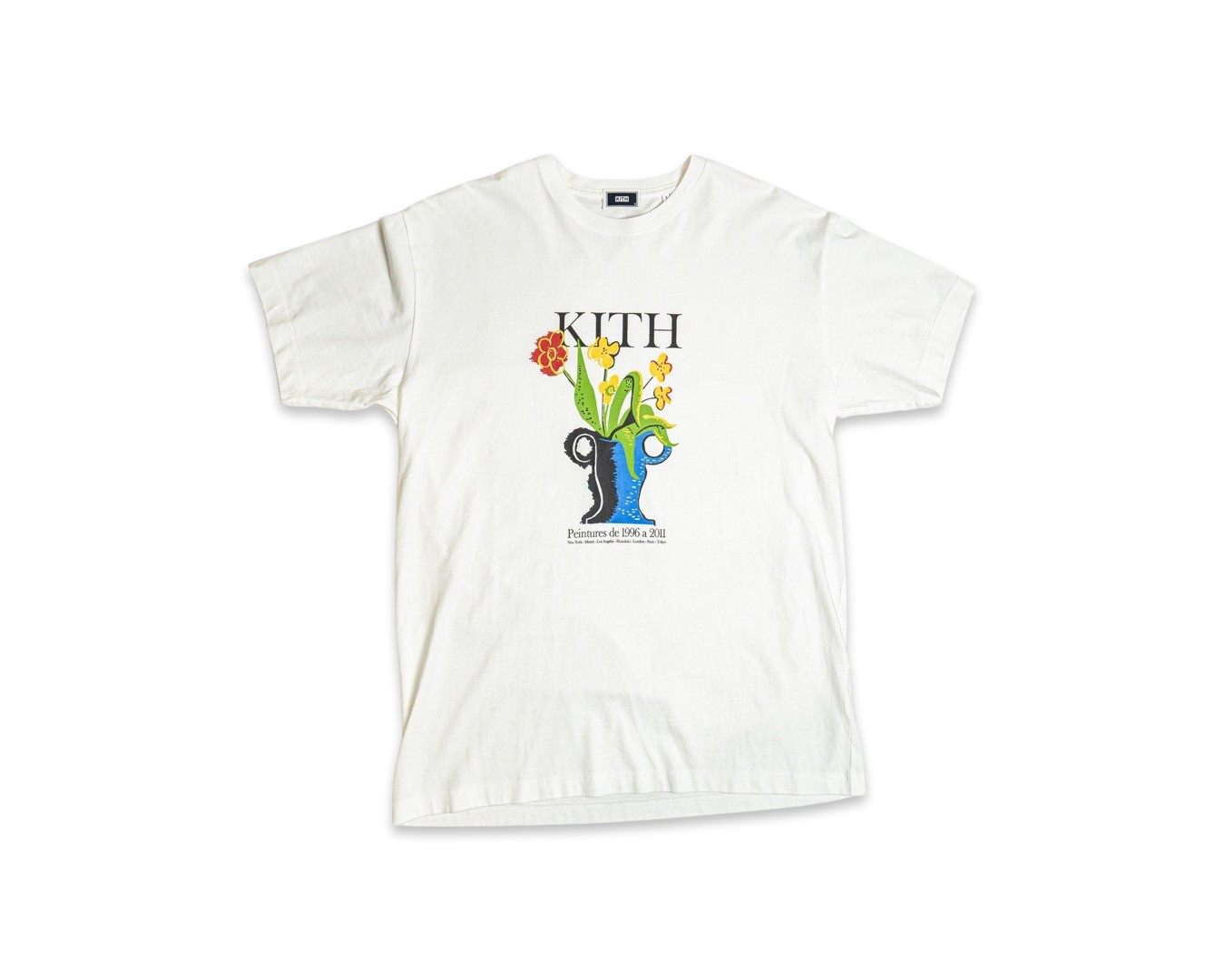 Kith Peintures de 1996 a 2011 T-Shirt White