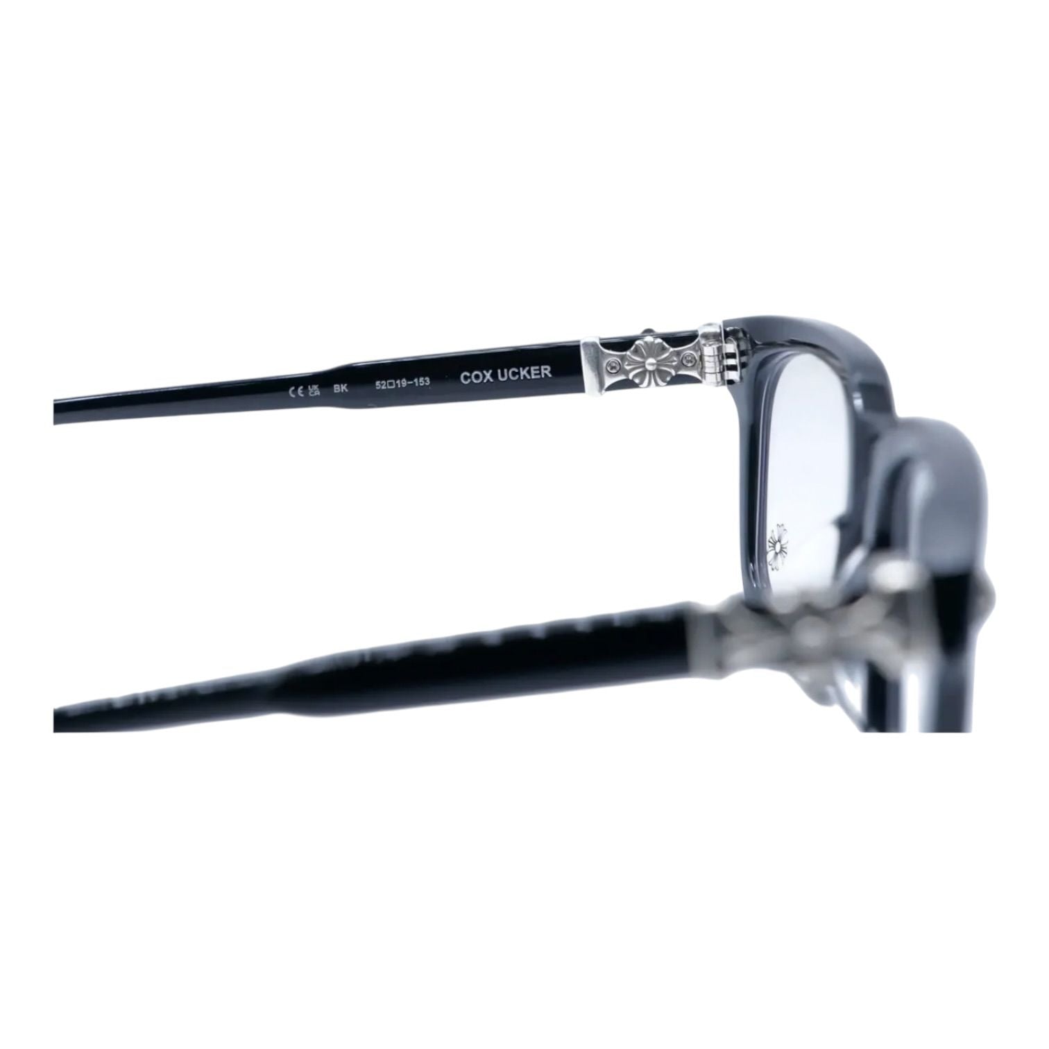 Chrome Hearts Cox Ucker Black/Silver Glasses