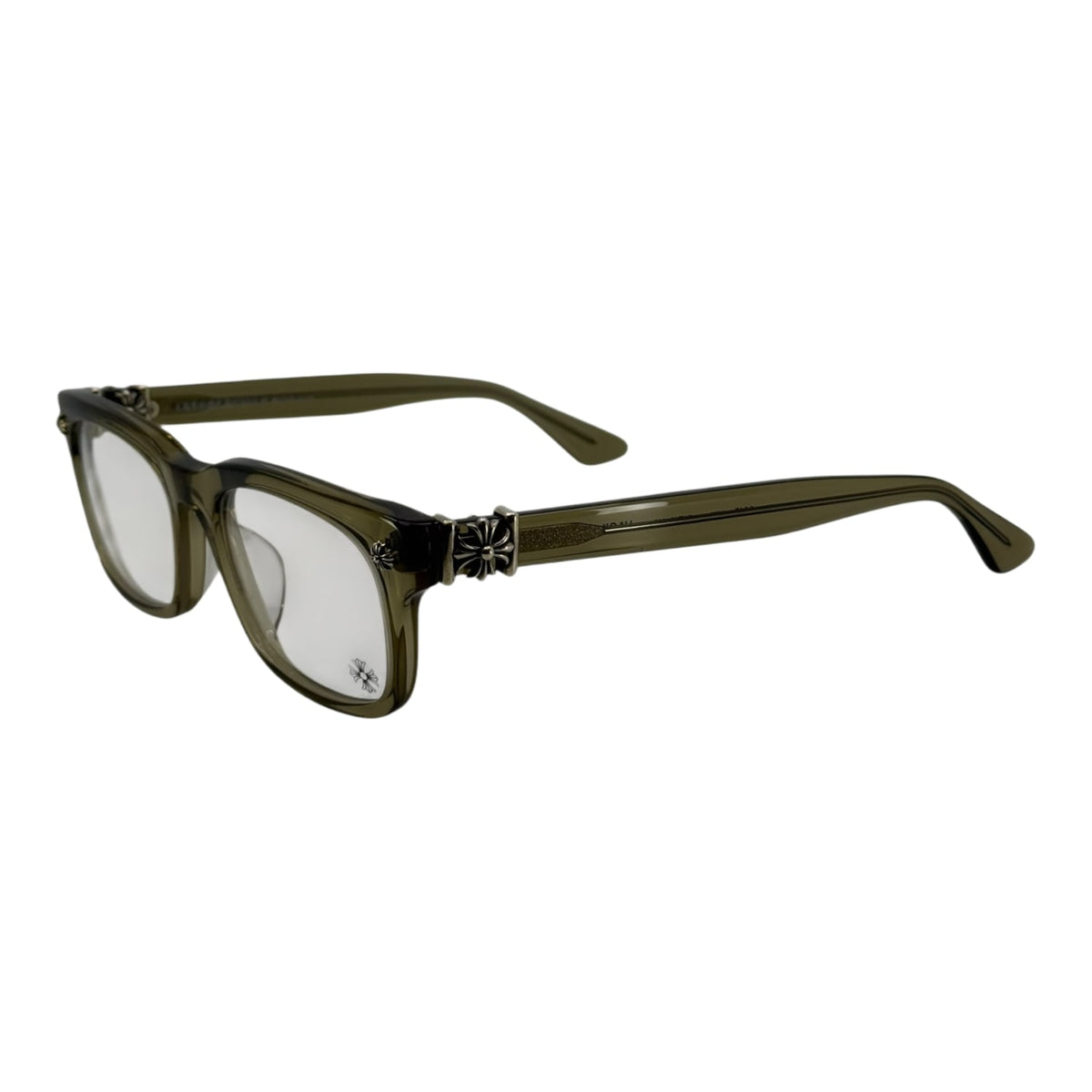 Chrome Hearts Vagilante Army/Silver Glasses