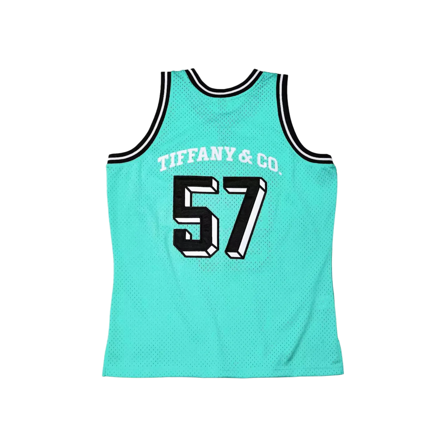 Tiffany & Co. x NBA x Mitchell & Ness Basketball Jersey Tiffany Blue/Black