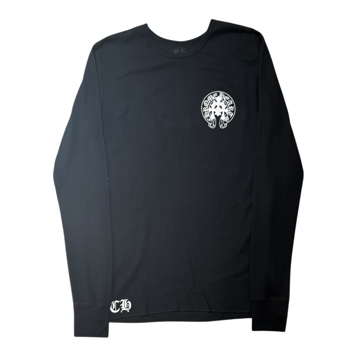 Chrome Hearts Vintage Triple Cross Horseshoe Thermal Black