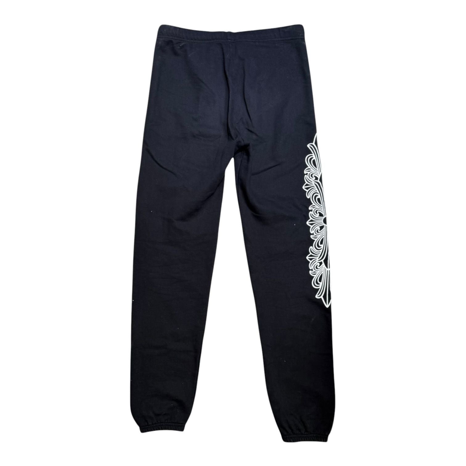 Chrome Hearts Rolling Stones Horseshoe Floral Sweatpants Black/Red