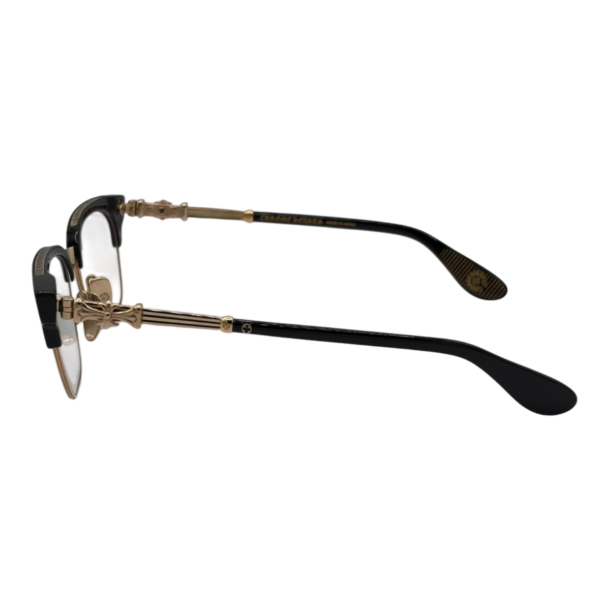 Chrome Hearts Bonennoisseur II Glasses Black/Gold