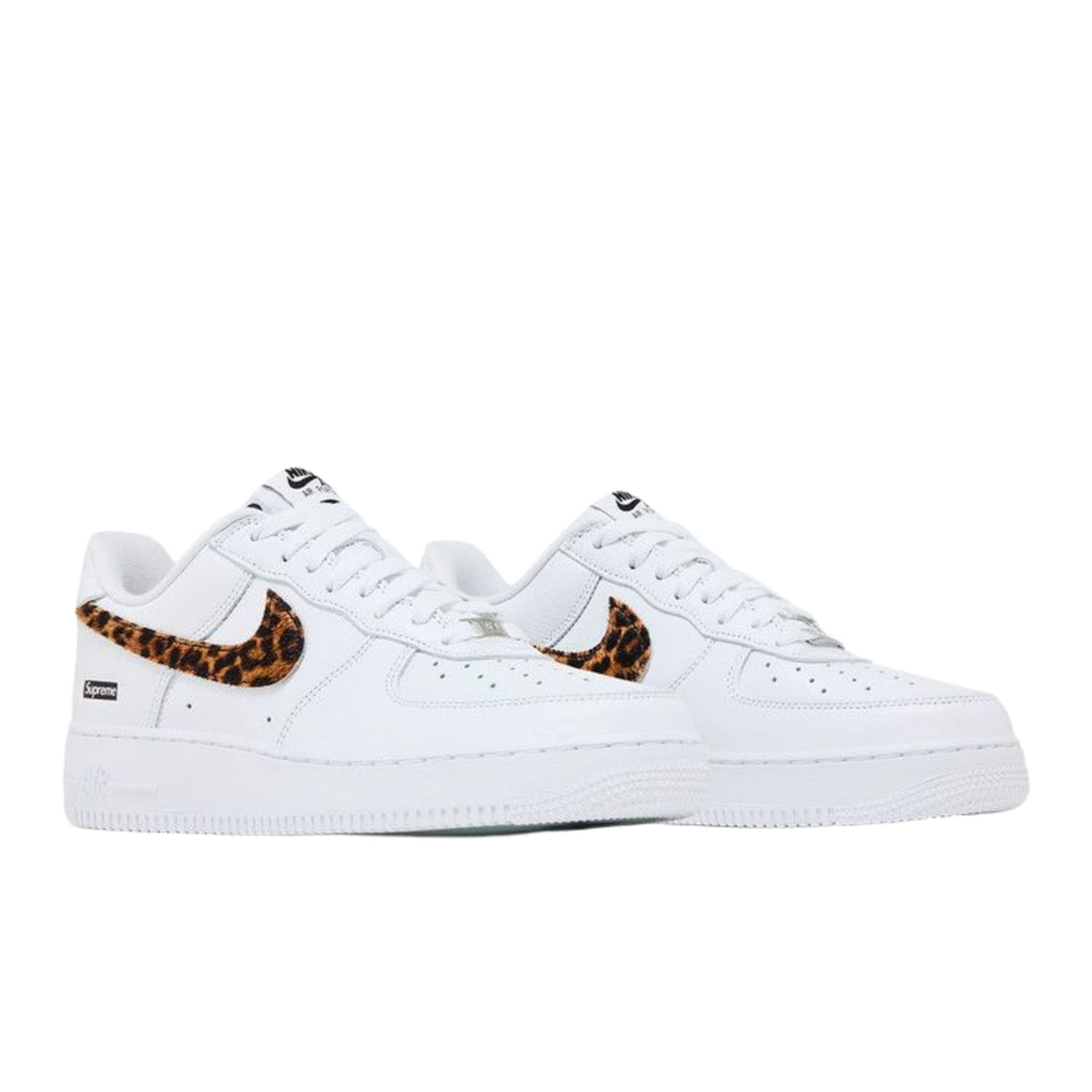 Supreme x GOODENOUGH x Nike Air Force 1 Low 'White Cheetah Print'