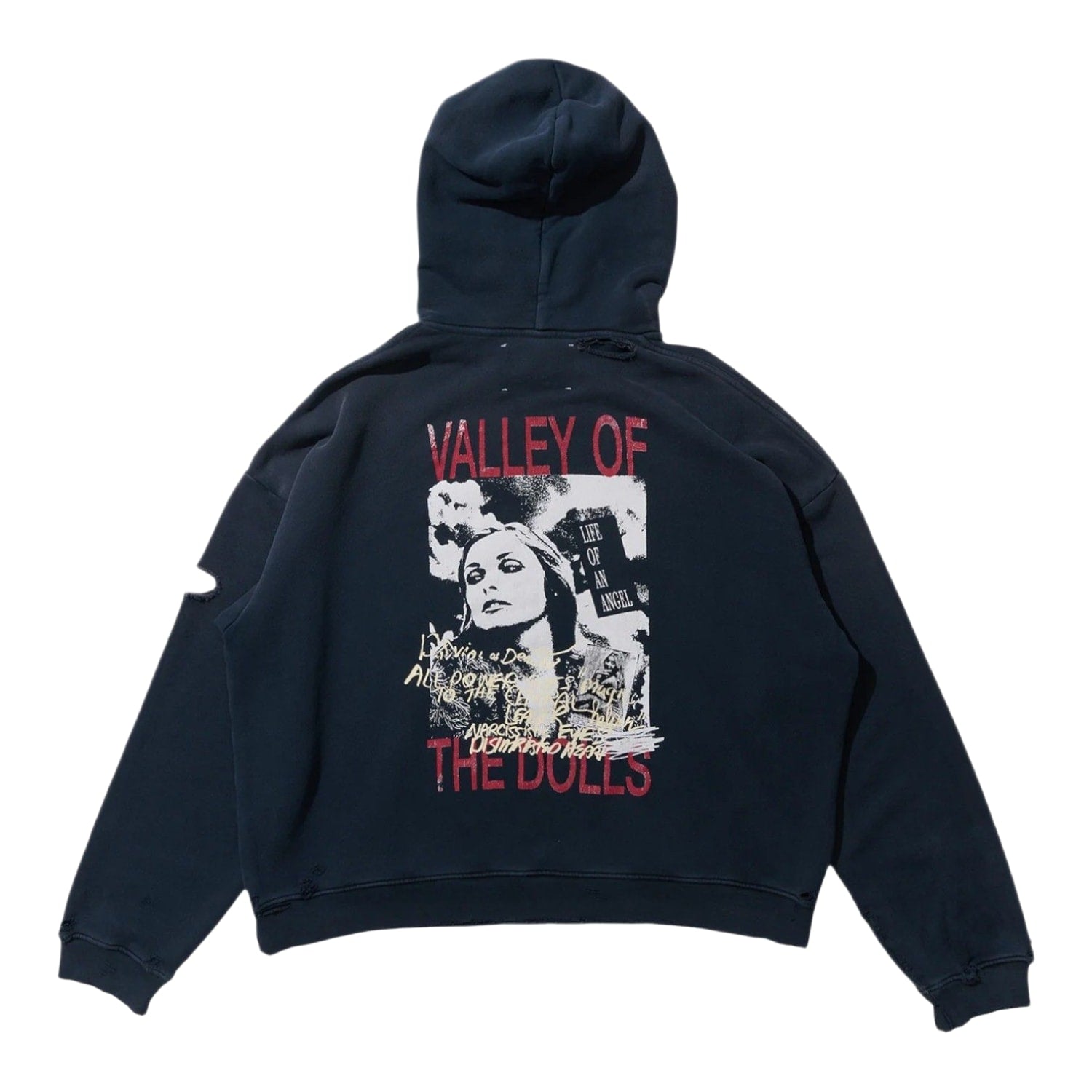 Paly Hollywood Valley of Dolls Hooded Sweatshirt Black