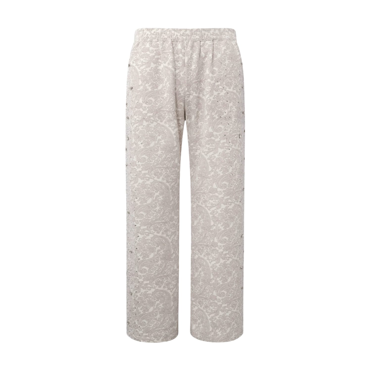 Birth of a Royal Child Cashew Blossom Pearl Sweatpants White