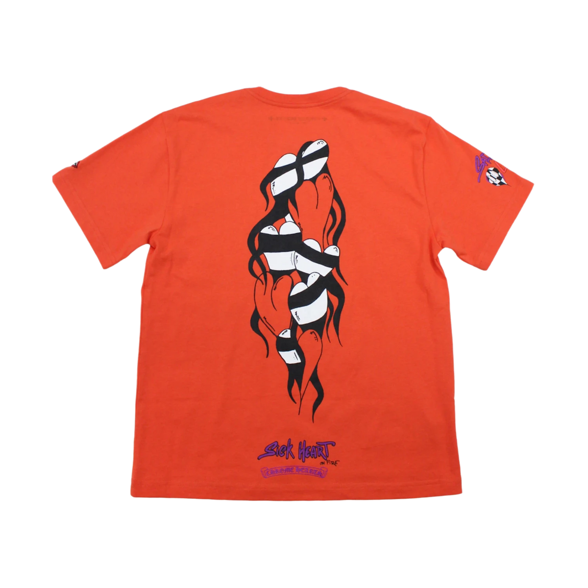 Chrome Hearts Matty Boy Sadistic Lipstick T-shirt Red