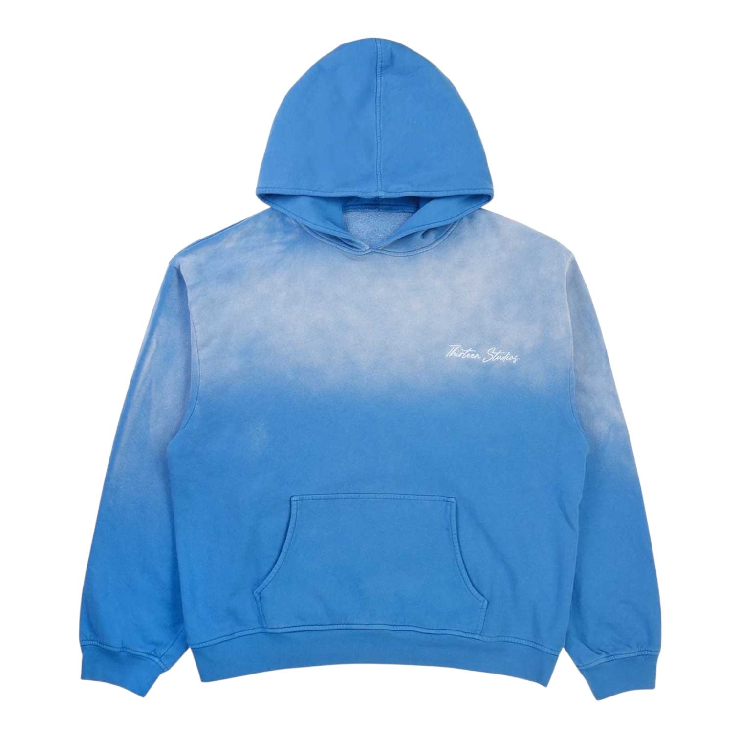Thirteen Studios Faded Blue Hoodie