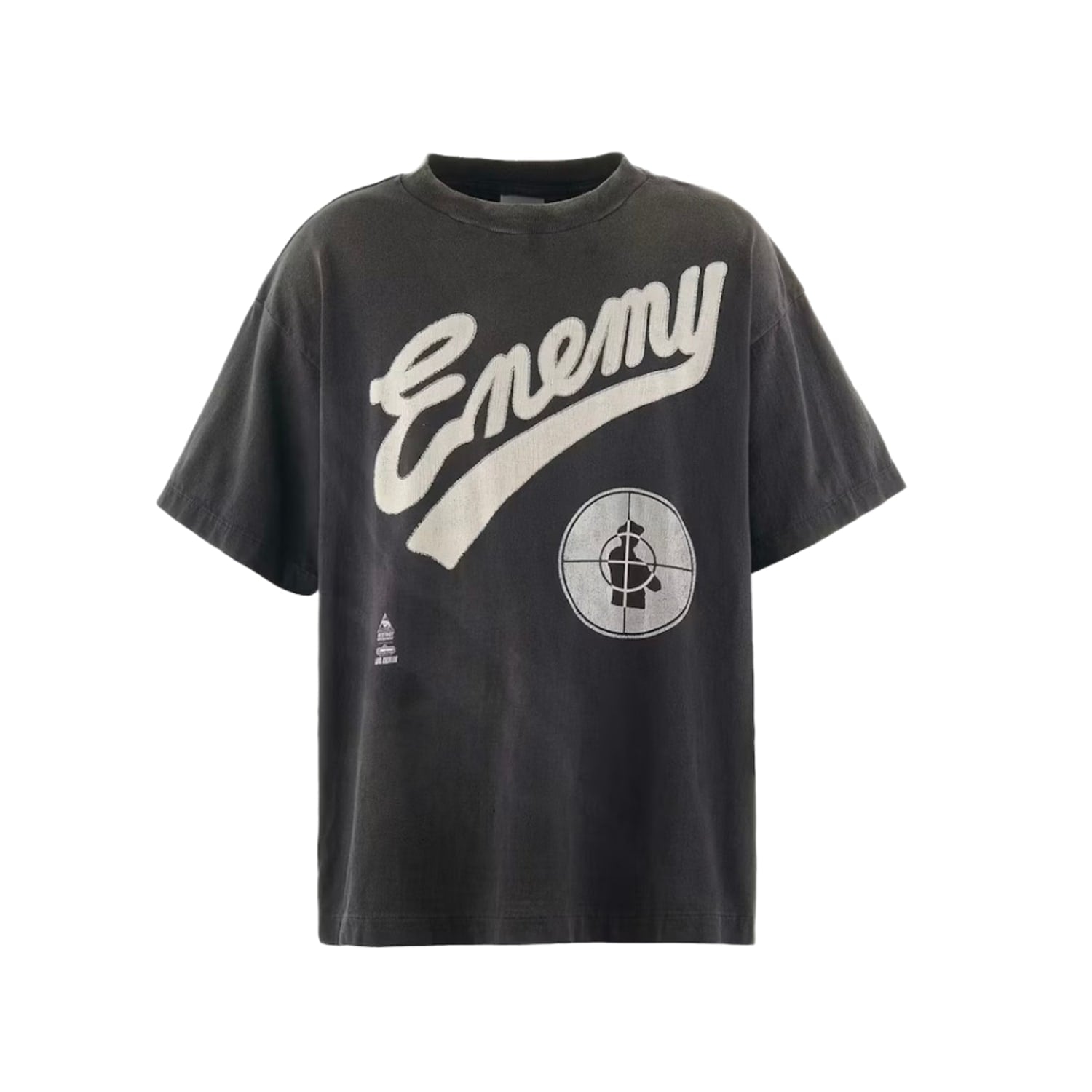 Saint Michael x Public Enemy T-Shirt Black