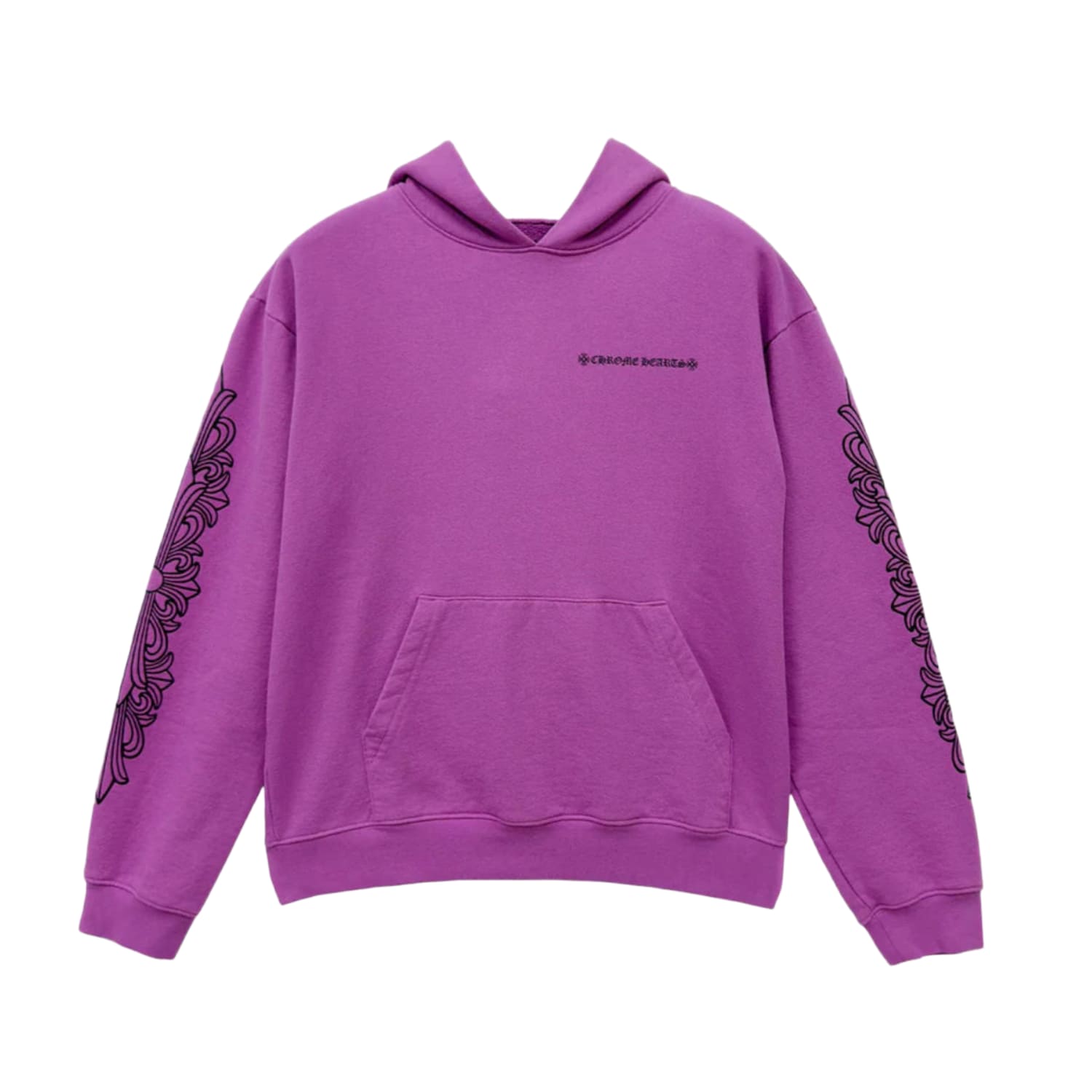 Chrome Hearts Matty Boy Spider Web Hoodie Purple