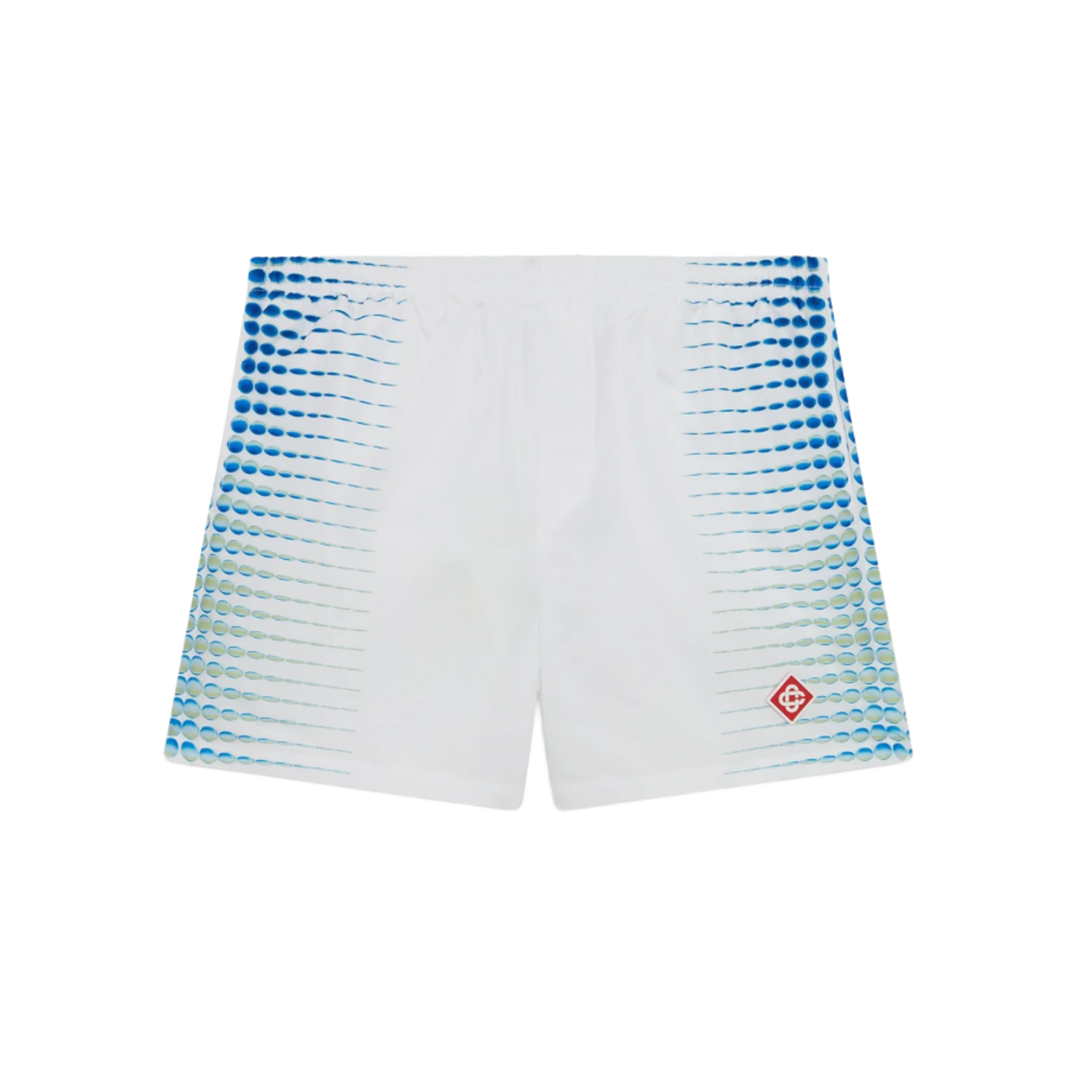 Casablanca Printed Swim Shorts White