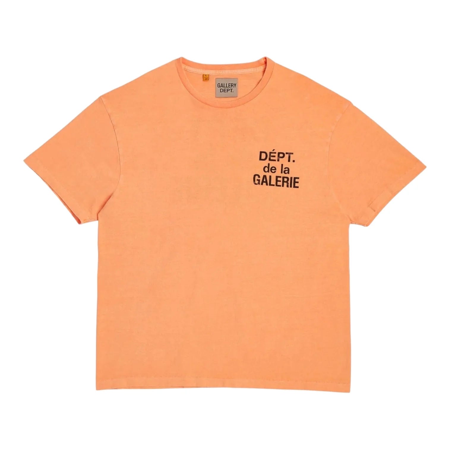 Gallery Dept. French T-Shirt Neon Orange