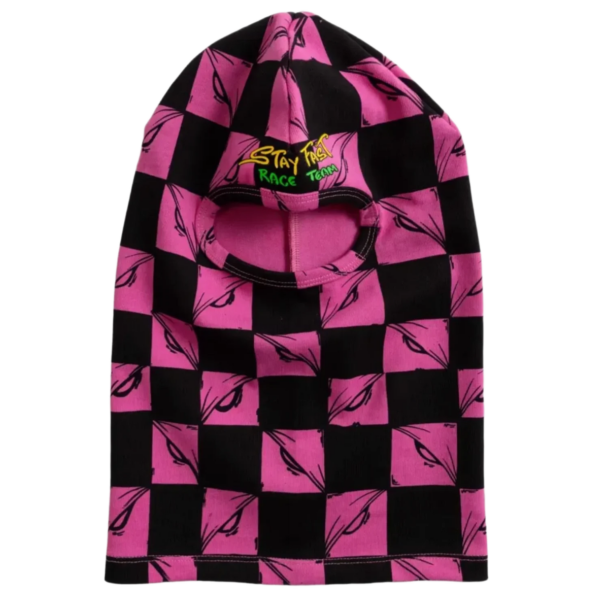 Matty Boy Anti-Promo Pink Checkered Ski Mask