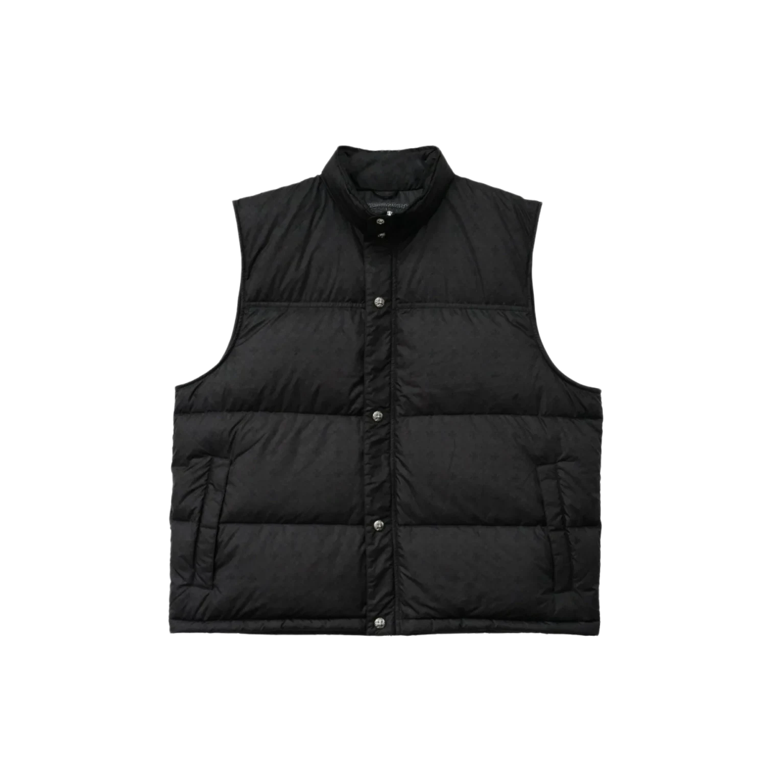 Chrome Hearts Puffer Vest Monogram Black
