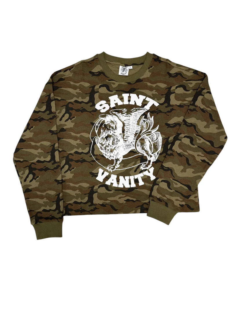 Saint Vanity Camo Thermal Green