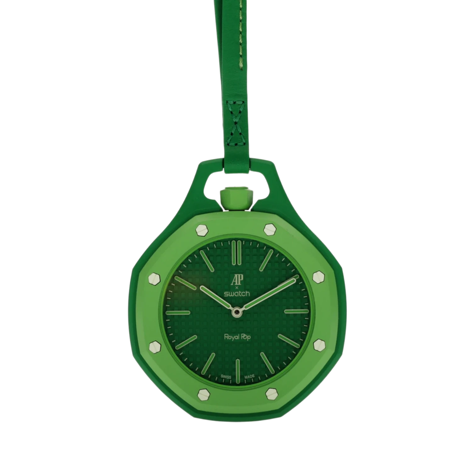 Swatch x Audemars Piguet AP Bioceramic Royal Pop Green Eight SSX03G100N