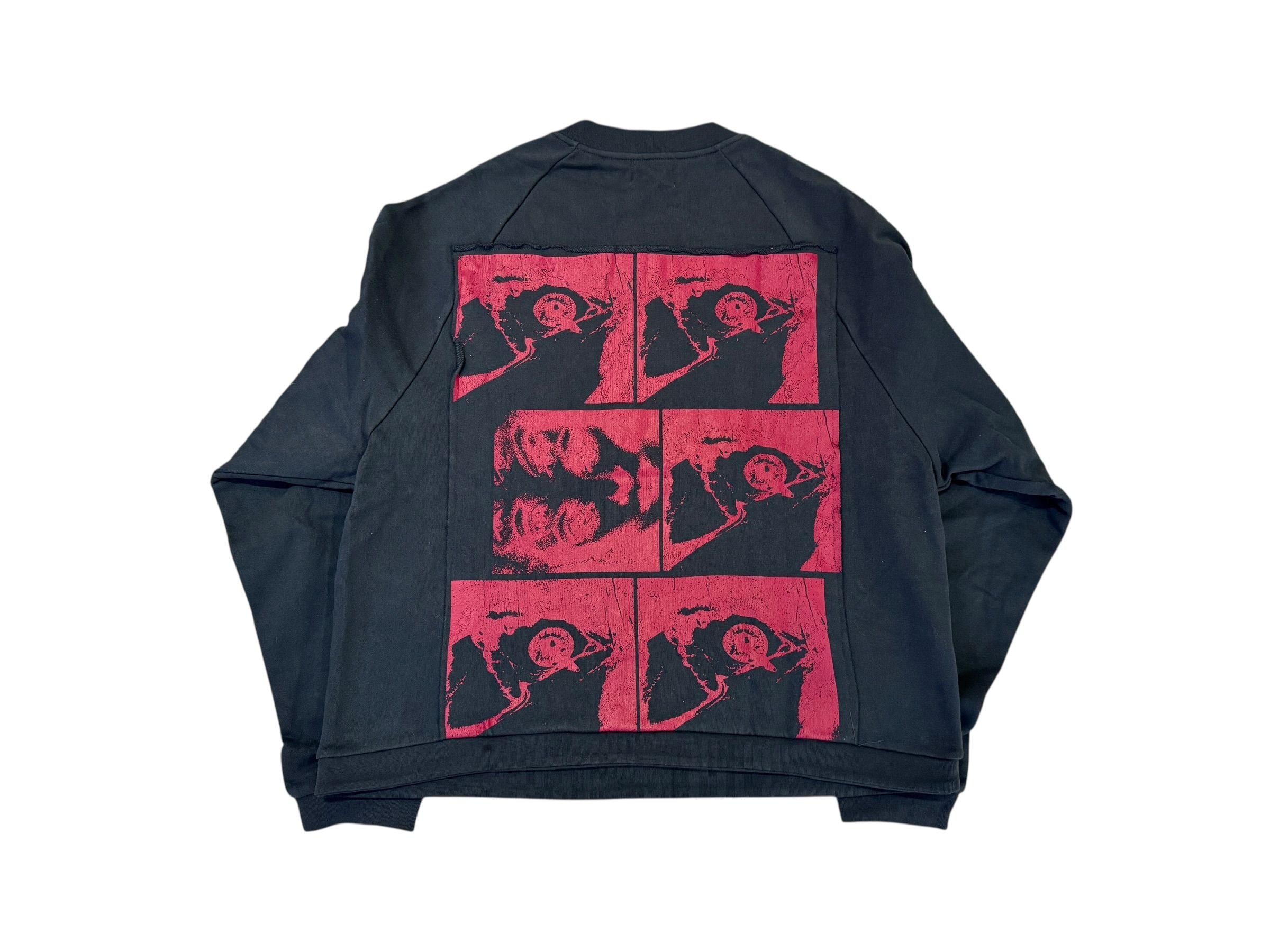 Richill Melancholy Bible Patch Crewneck Black