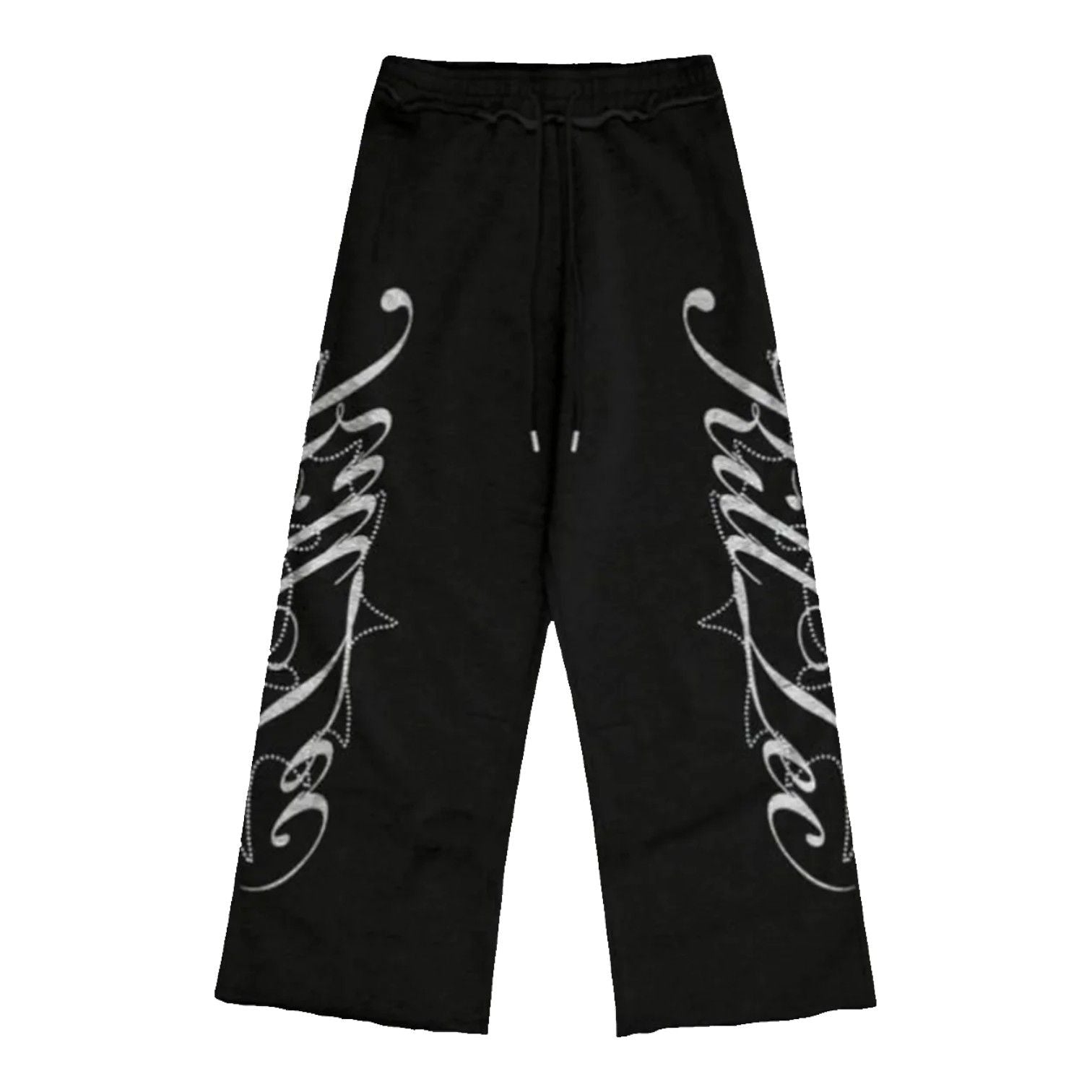 Killtec Kt Cursive Studded Black Sweatpants