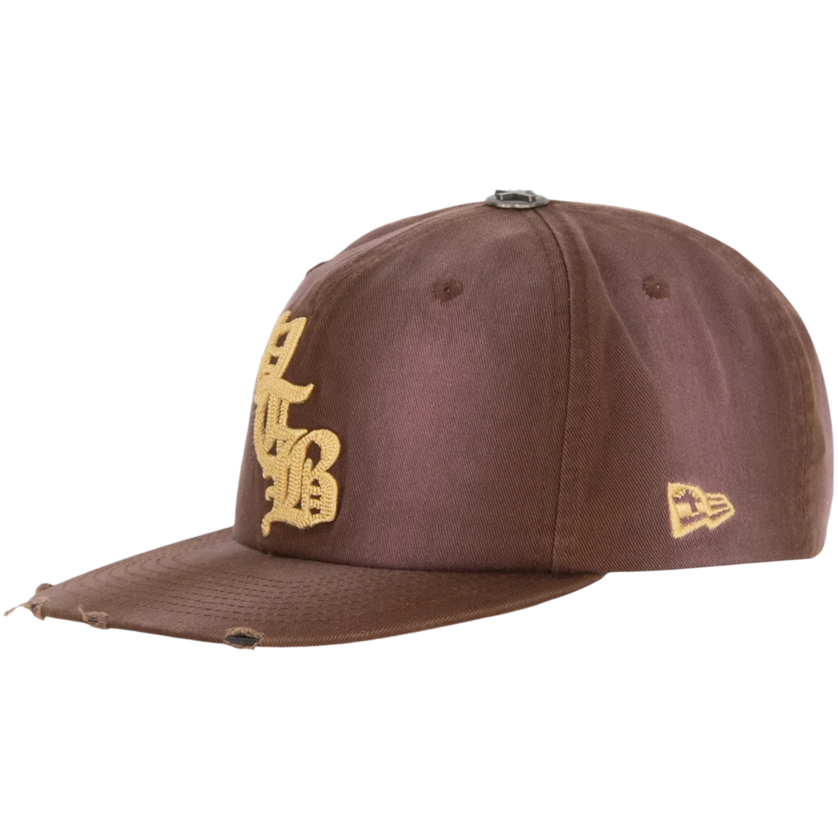 Vertabrae Logo Snapback Brown/Cream