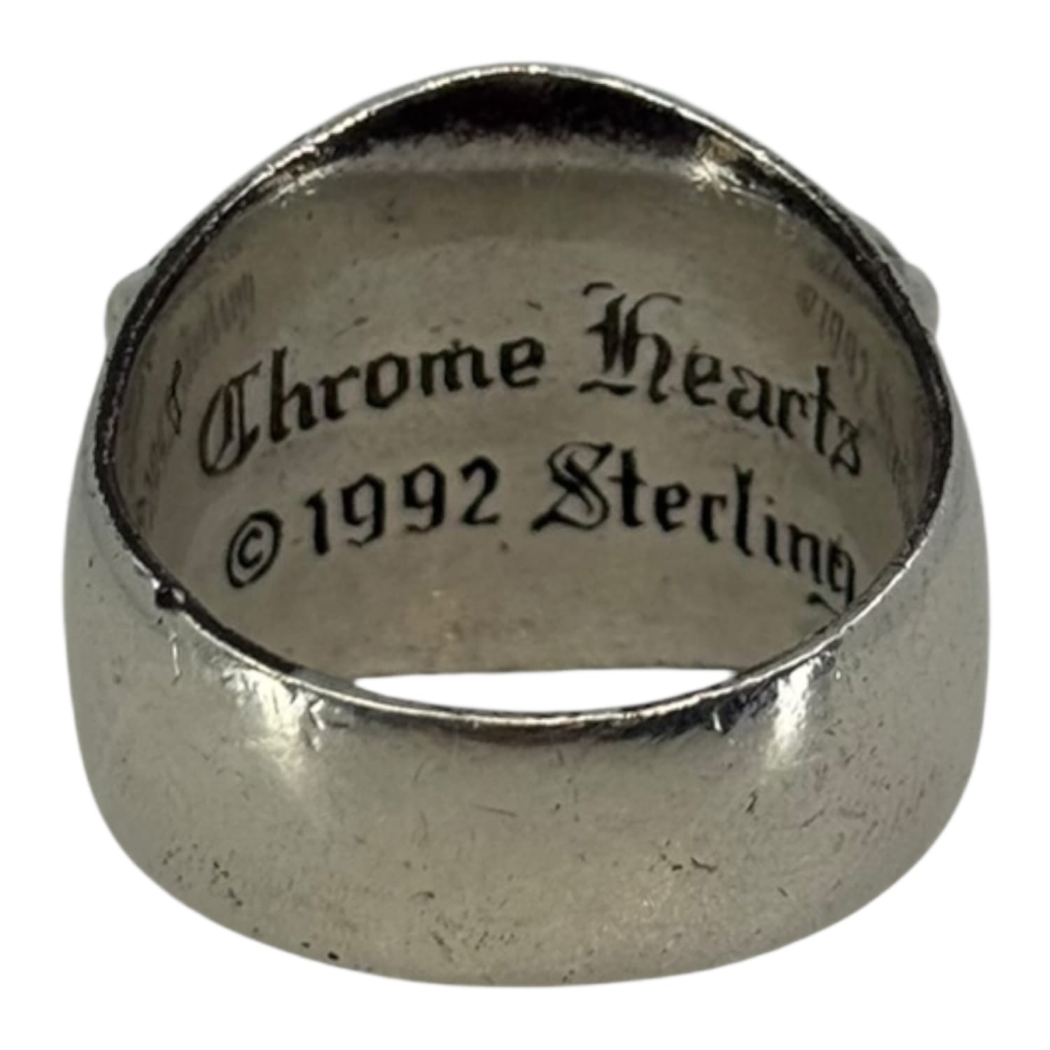 Chrome Hearts Silver Keeper Ring - US Size 12
