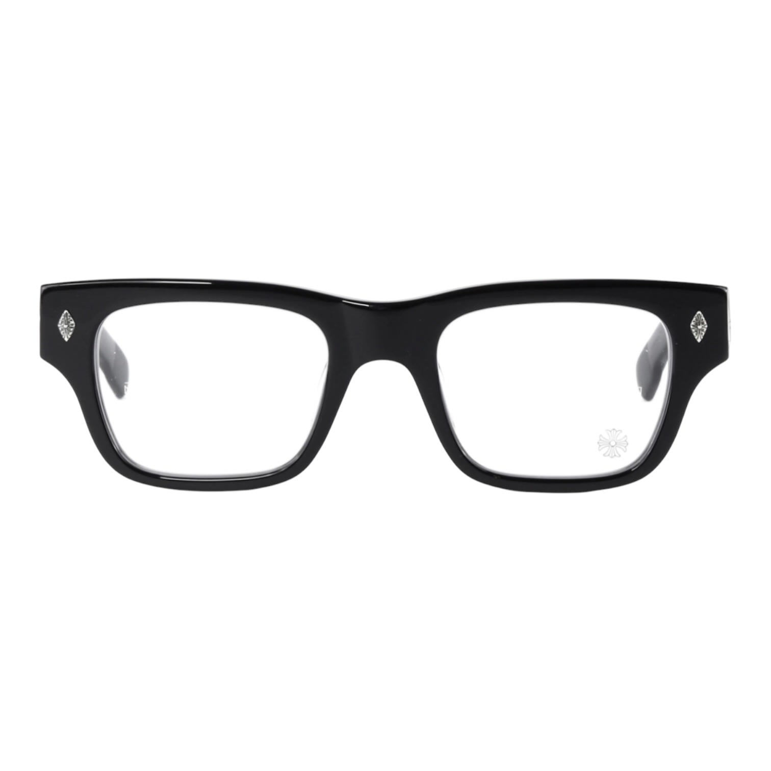 Chrome Hearts Crypdic Matte Black/Silver Glasses