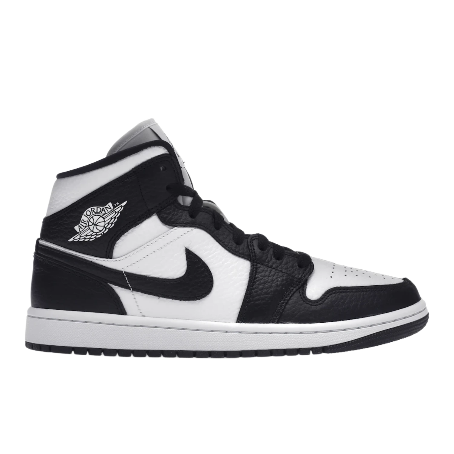 Jordan 1 Mid Split Black White (Women's)