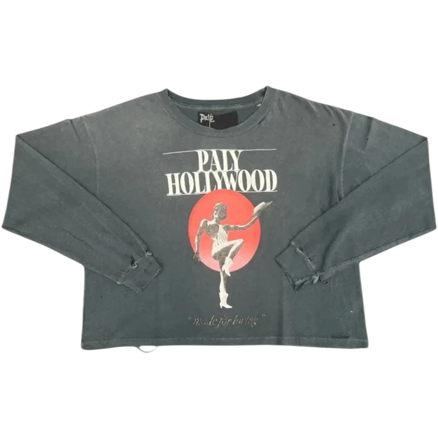 Paly Hollywood Myra Breckenridge L/S Tee Vintage Black