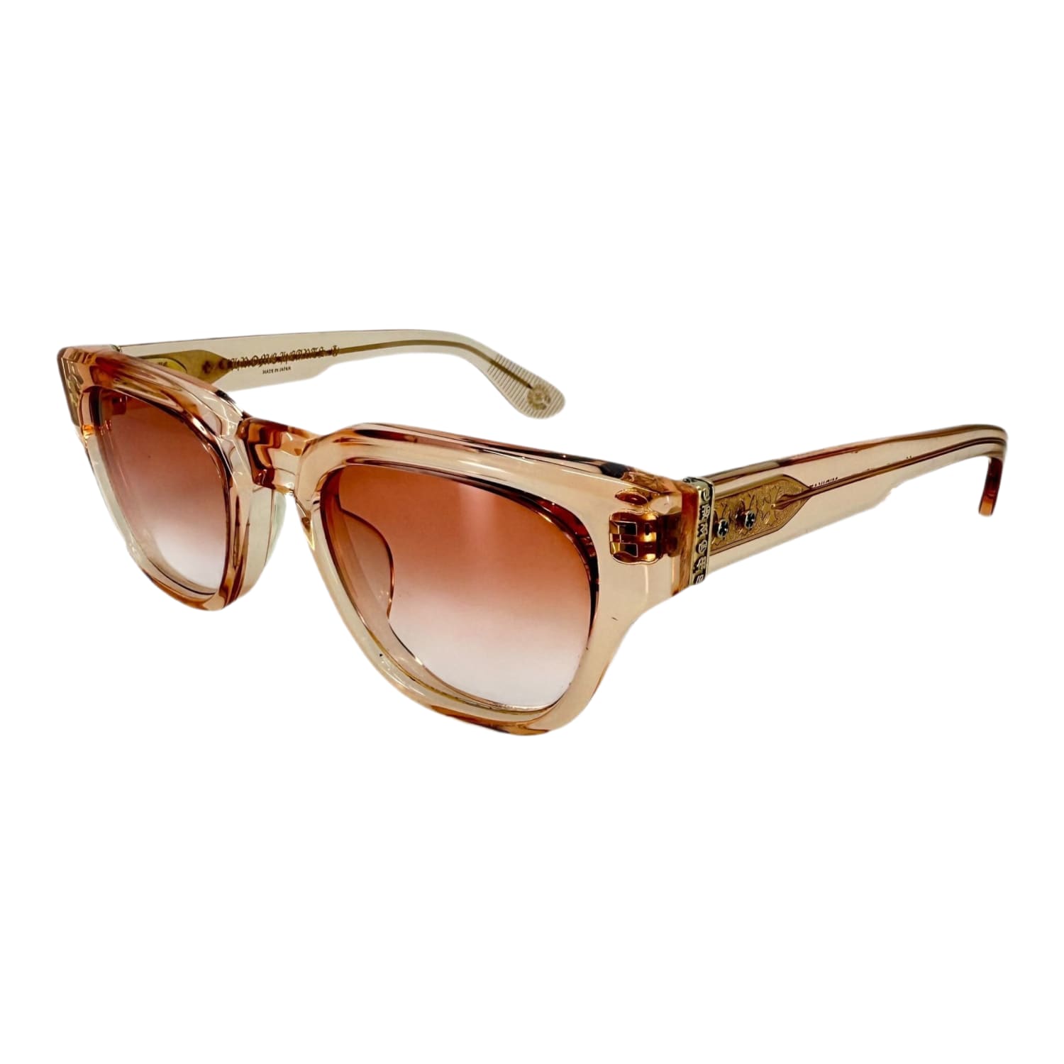 Chrome Hearts Midixathrill II Rose/18k Gold Plated Sunglasses