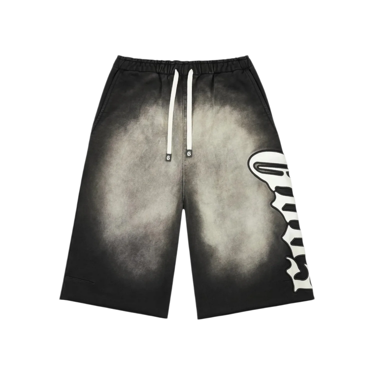 Godspeed OG Logo 3QTR Shorts Black Wash