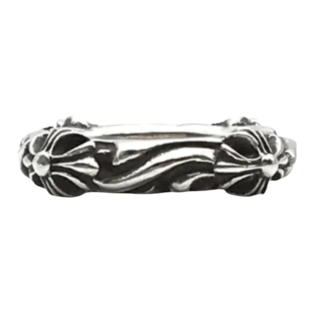 Chrome Hearts Silver SBT Ring - US Size 11