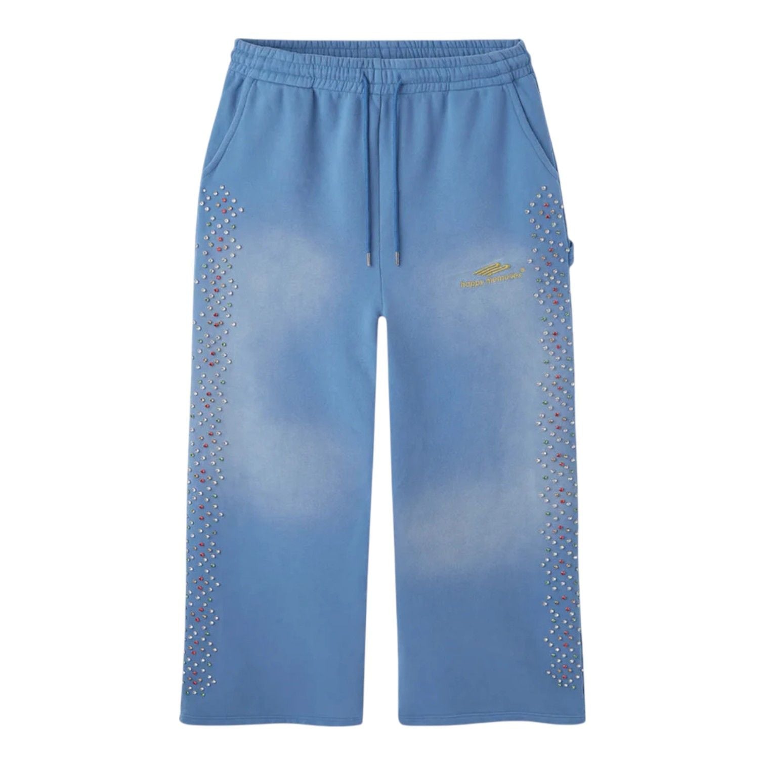 Happy Memories Don't Die HMDD Crystal Sweatpants Powder Blue