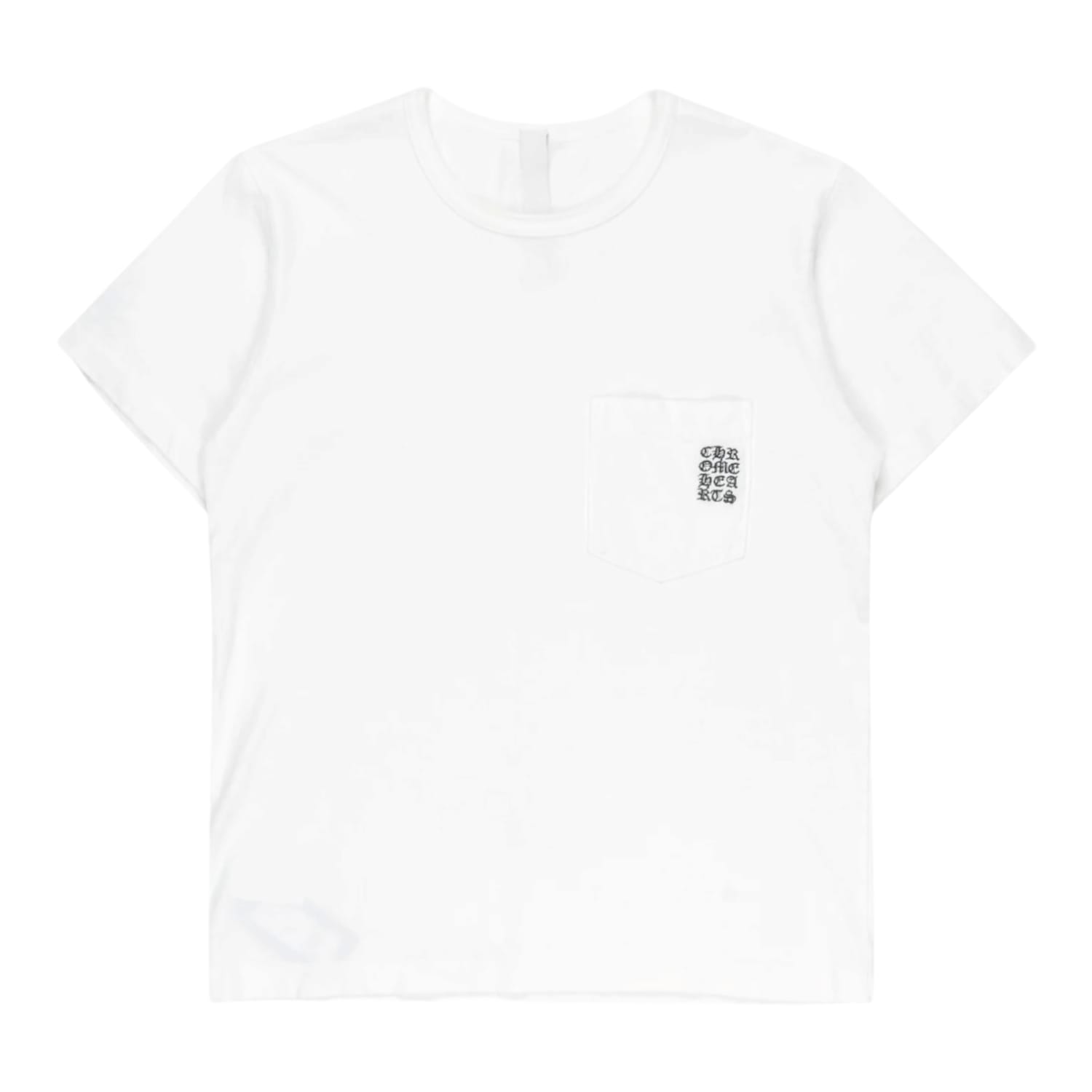 Chrome Hearts Embroidered Eyechart Logo T-Shirt White