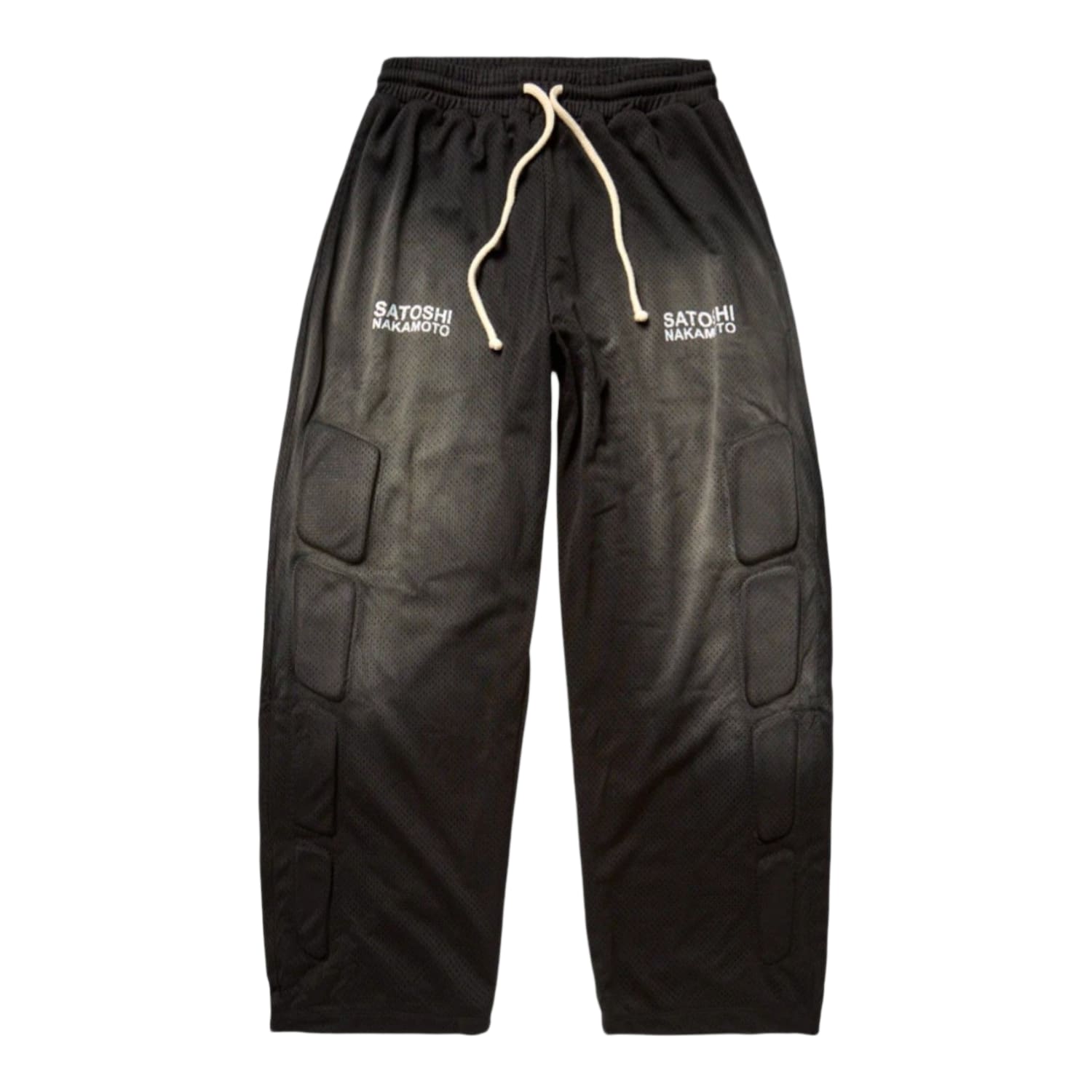 Satoshi Nakamoto Mesh Moto Sweatpants