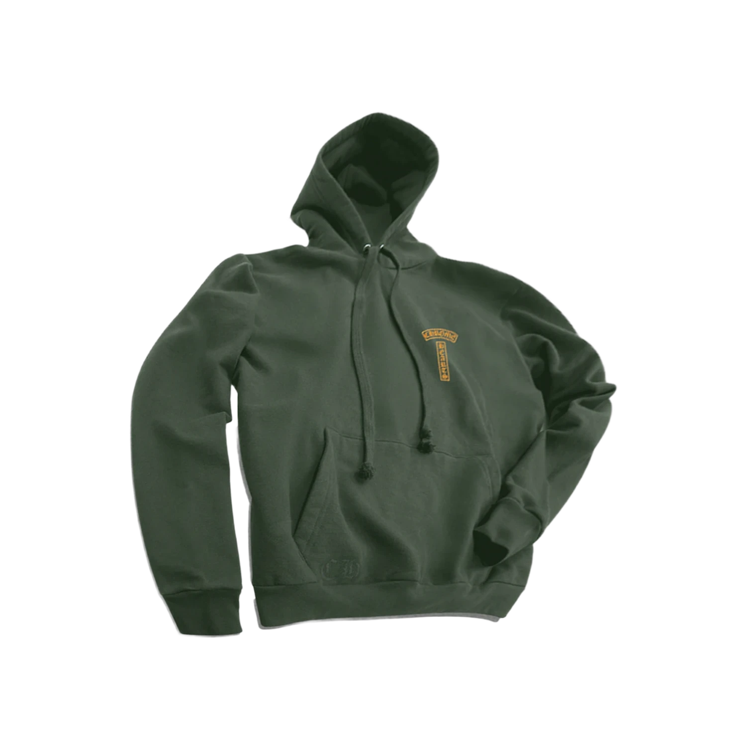 Chrome Hearts Green Hoodie Green/Orange