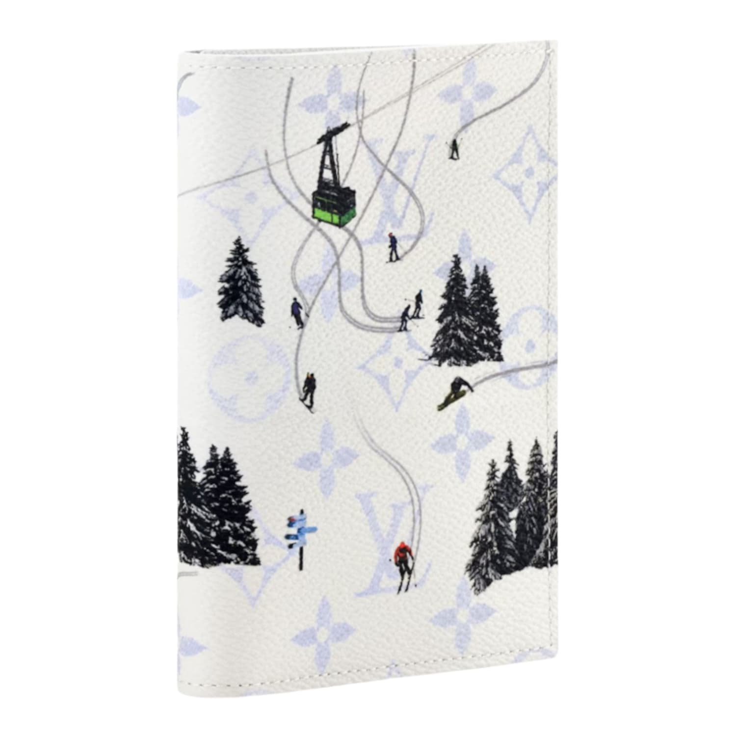 Louis Vuitton Ski Passport Cover White