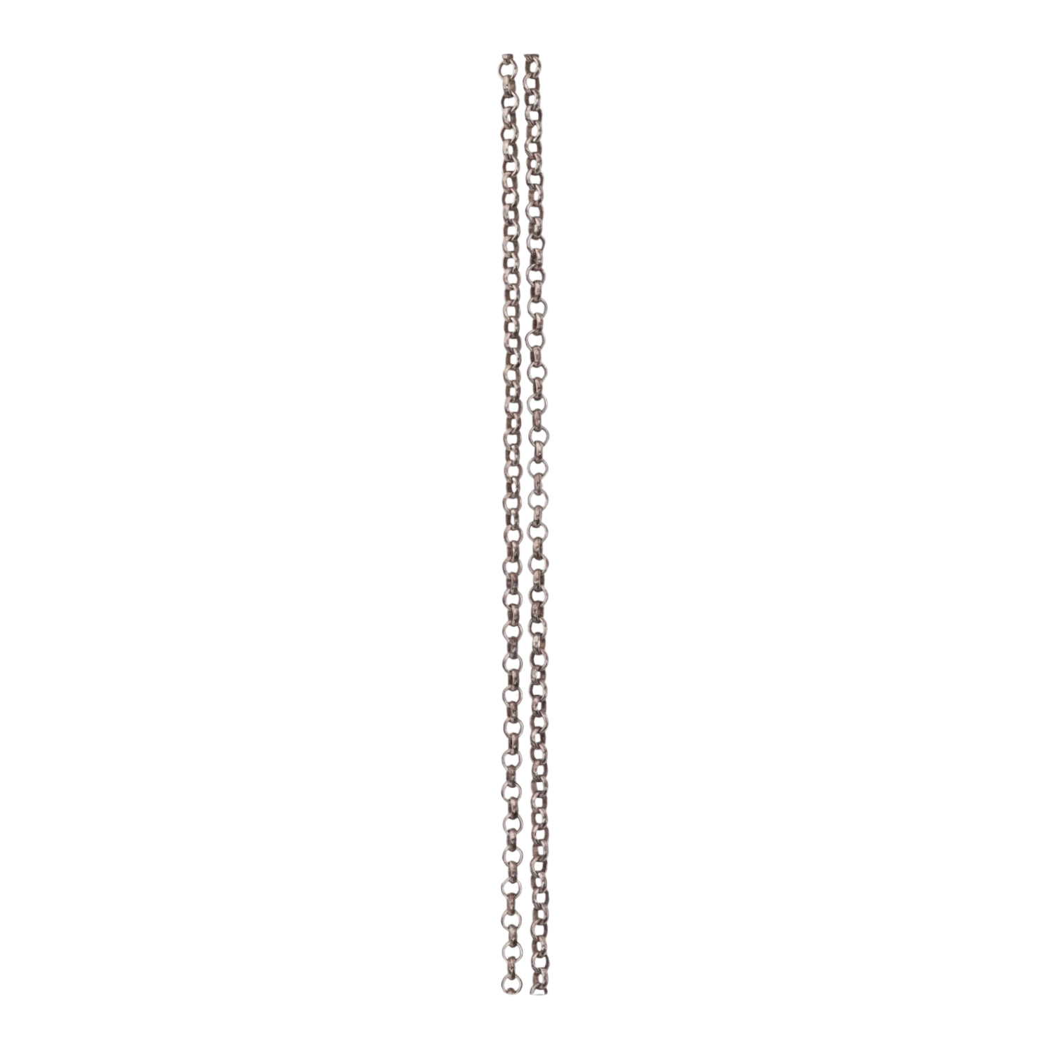 Chrome Hearts Silver Roll Chain - 20 Inches
