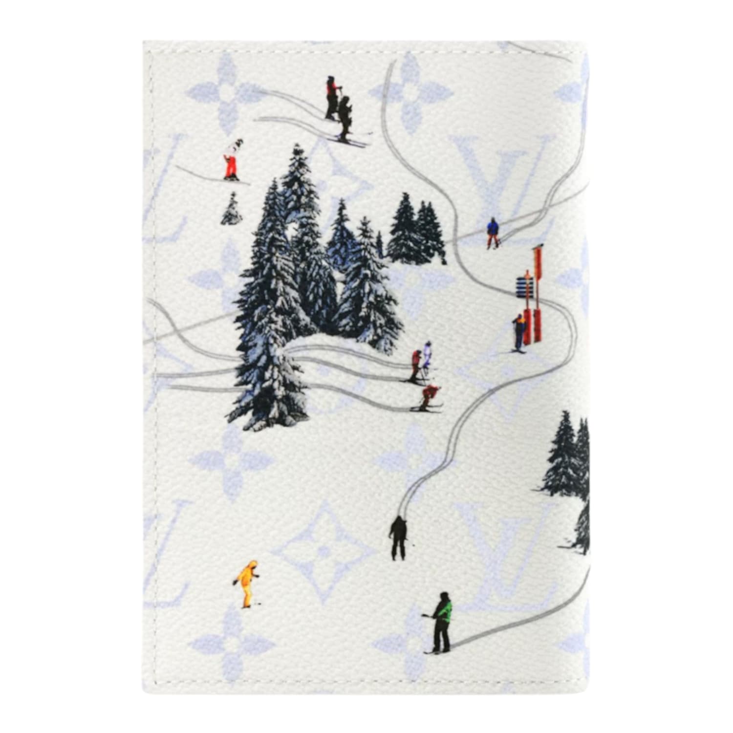 Louis Vuitton Ski Passport Cover White