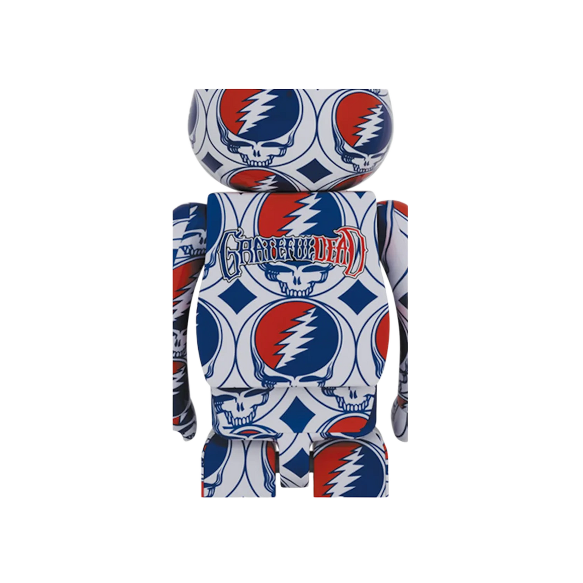 Bearbrick x Grateful Dead (Steal Your Face) 1000%