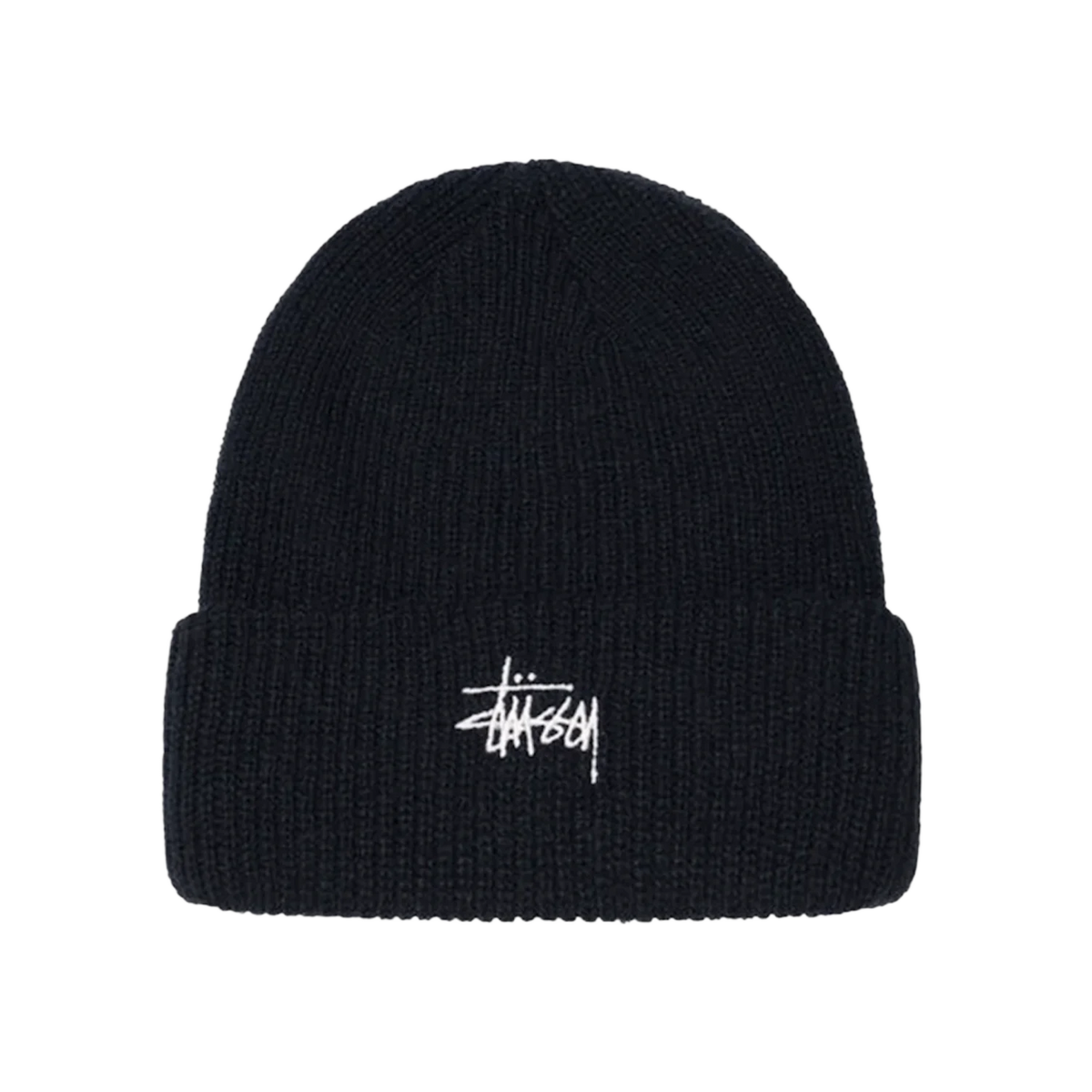Stussy Basic Cuff Beanie Black