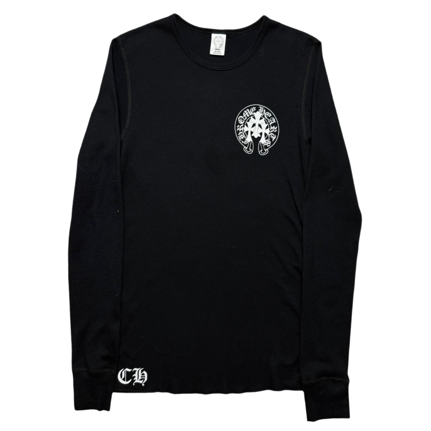 Chrome Hearts Vintage Triple Cross Horseshoe Thermal Black