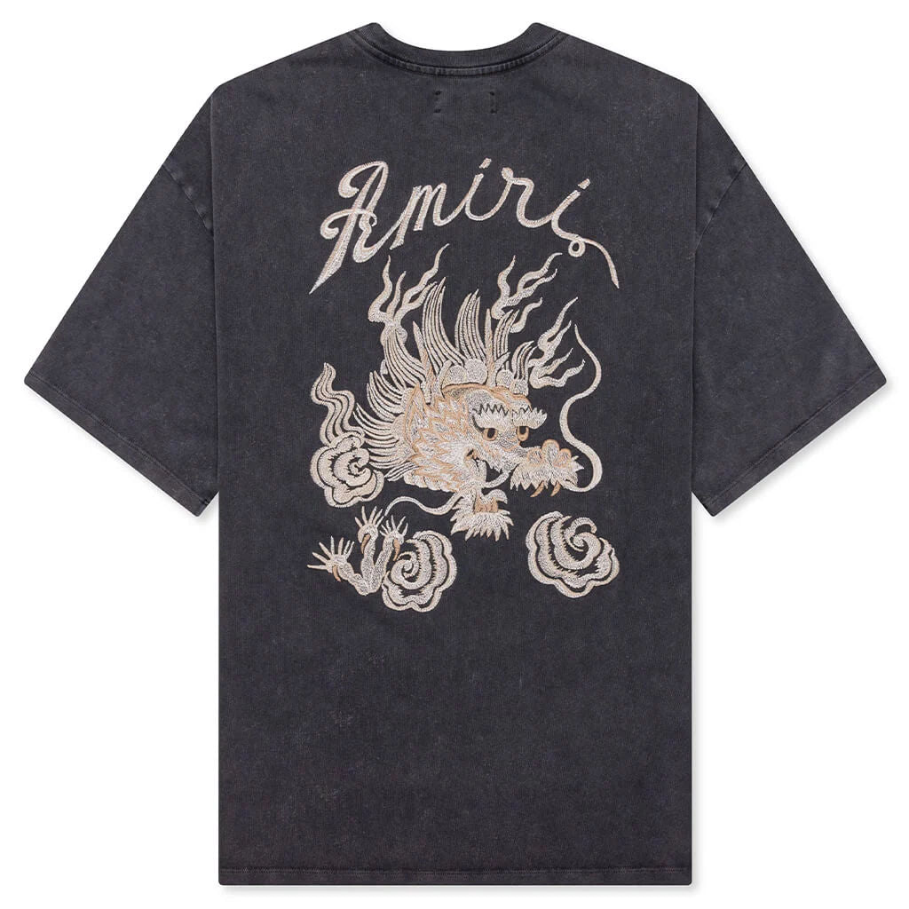 Amiri Dragon Oversized T-Shirt Grey