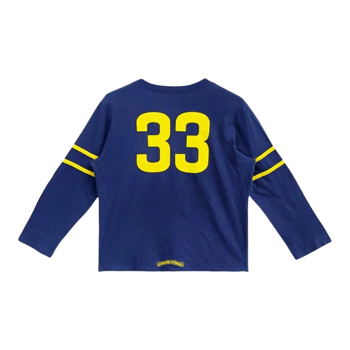 Chrome Hearts Women's Roller Skates 33 Horseshoe Blue Long Sleeve Tee