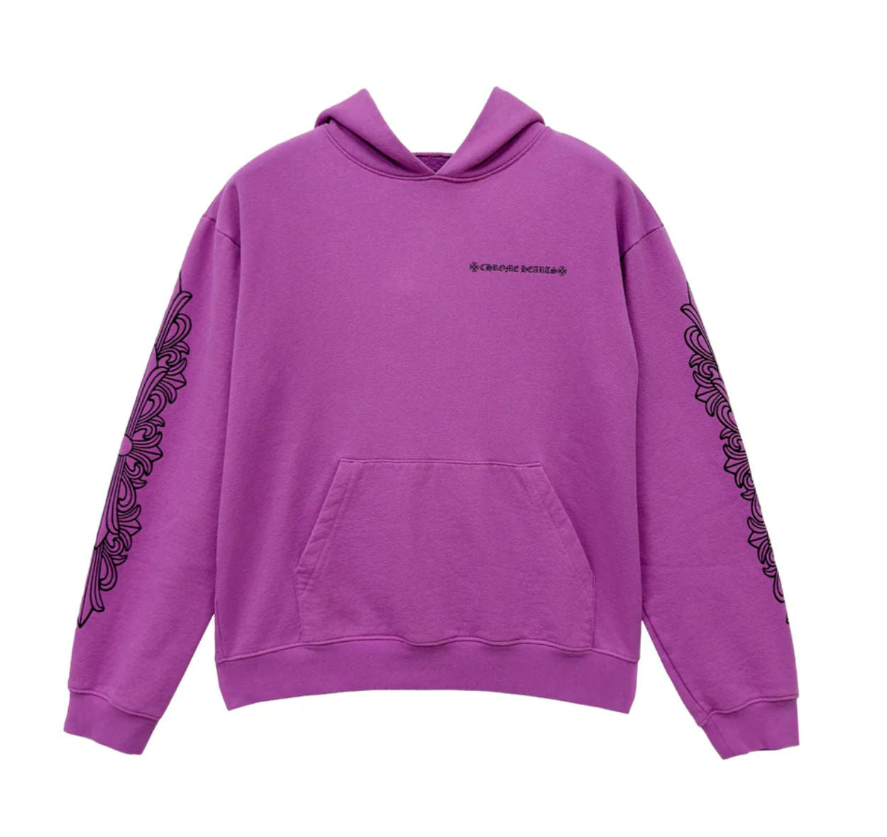 Chrome Hearts Matty Boy Spider Web Hoodie Purple